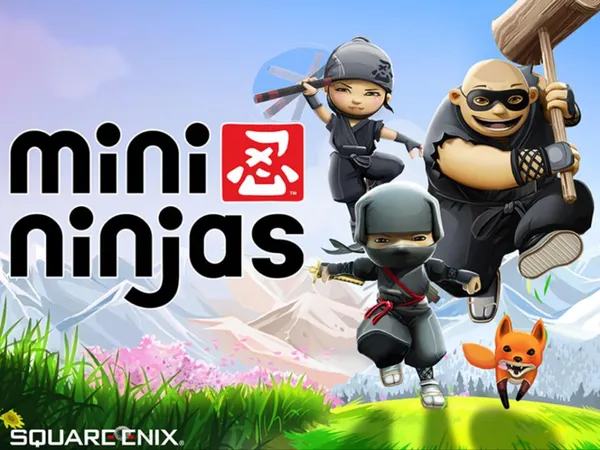 game ninja - Mini Ninjas