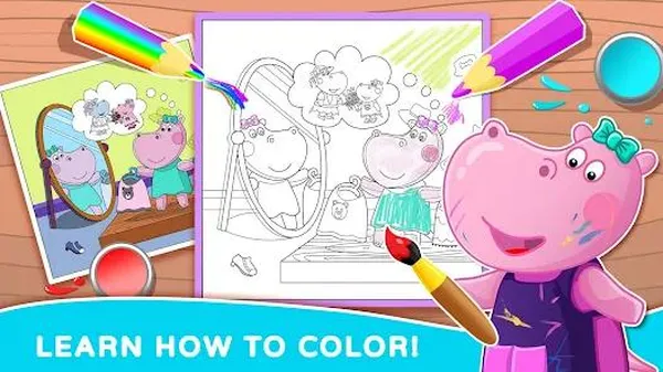 game trẻ em - Kids Coloring Book